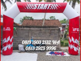 Balon Gate Banjarnegara - Balon Start Finish Murah dan Terlengkap