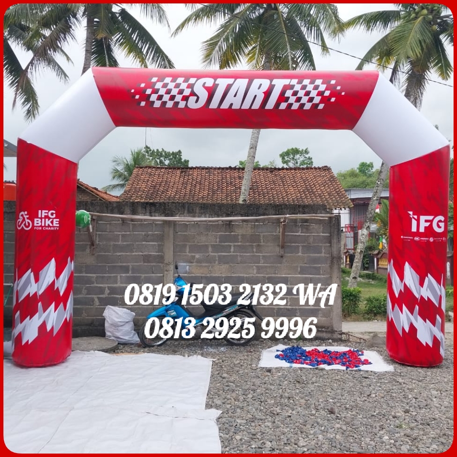 Balon Gate Banjarnegara - Balon Start Finish Murah dan Terlengkap