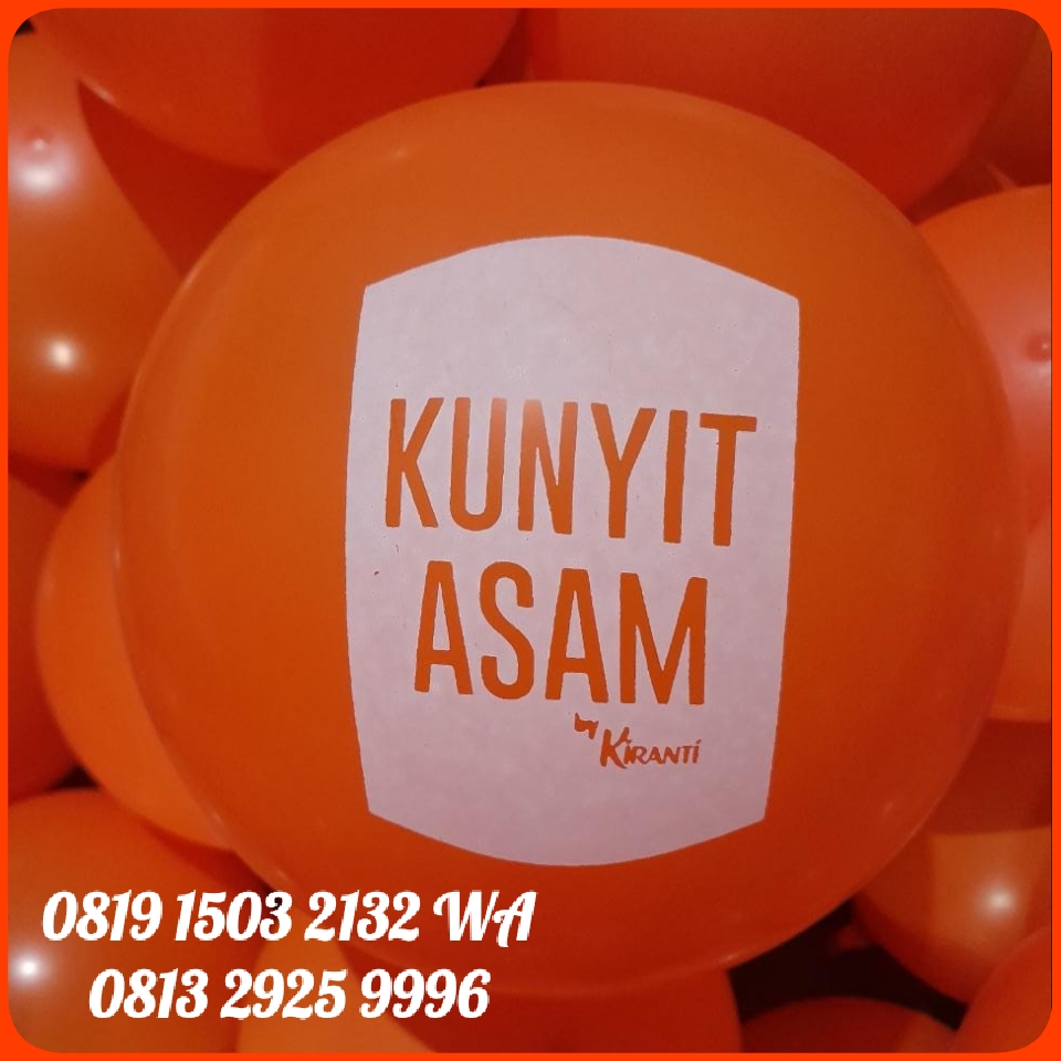 balon sablon cetak logo sukoharjo