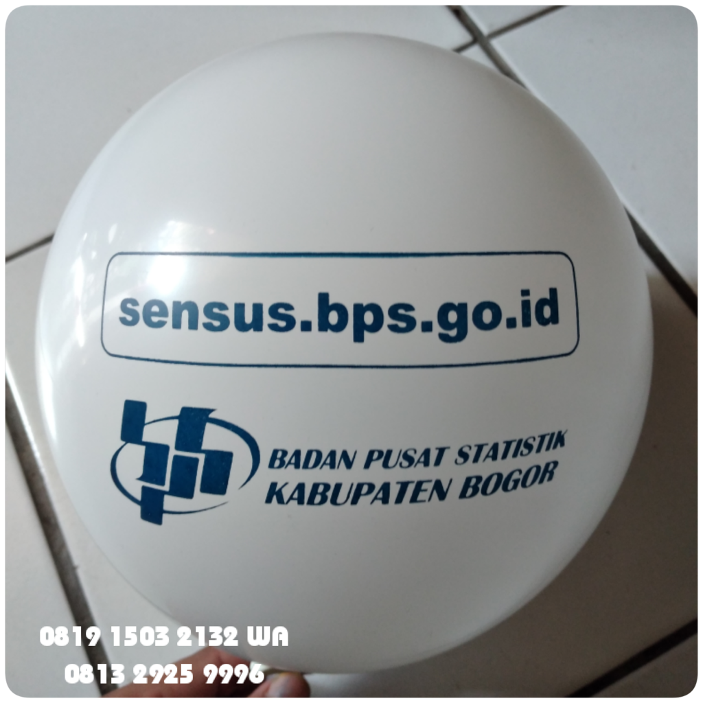 balon sablon bogor