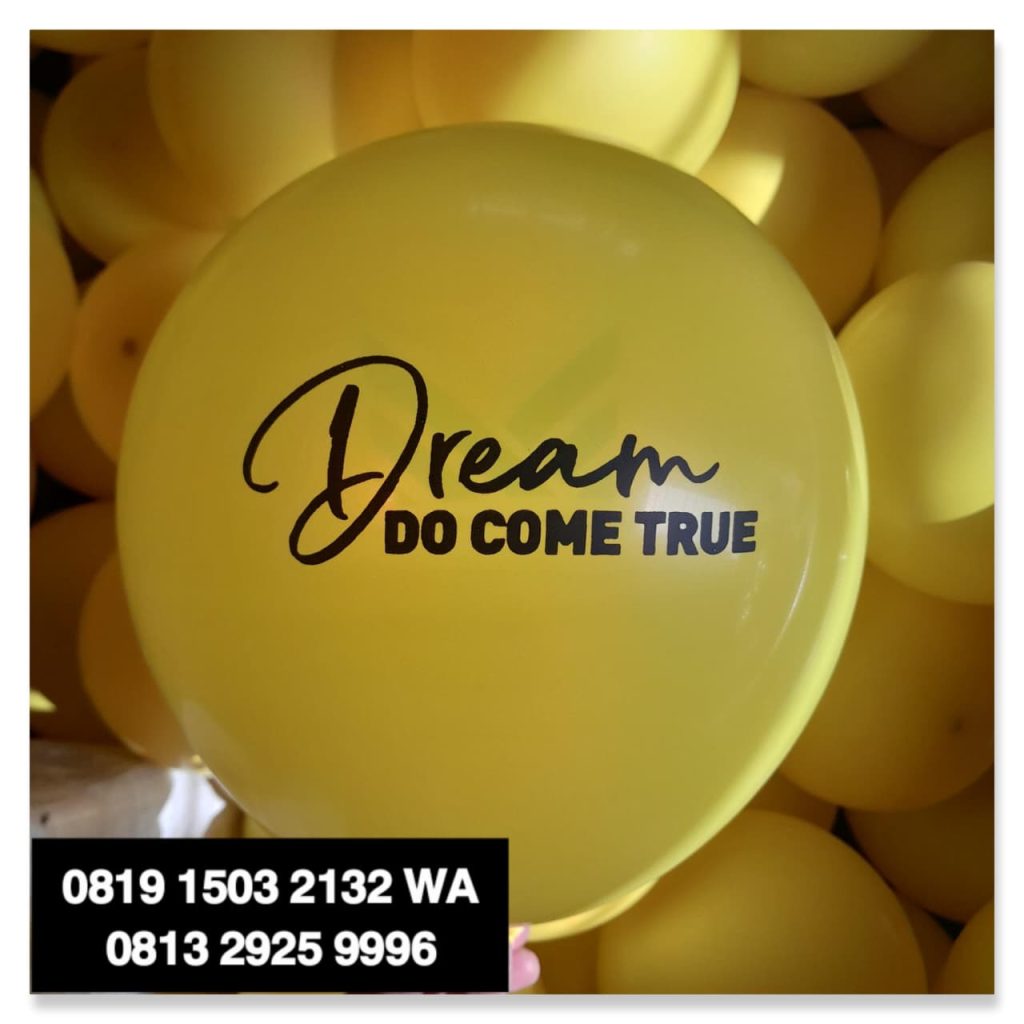 jual balon sablon bekasi